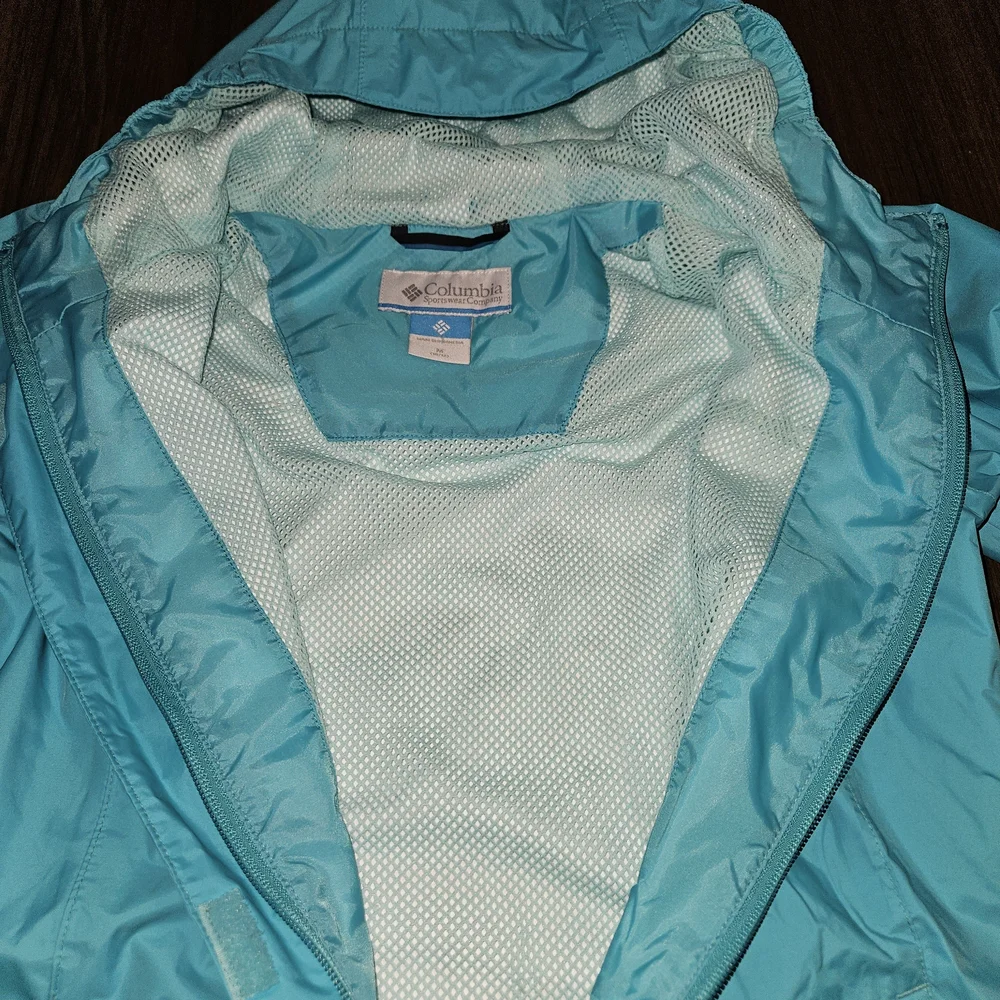 Columbia Blue Kids Raincoat